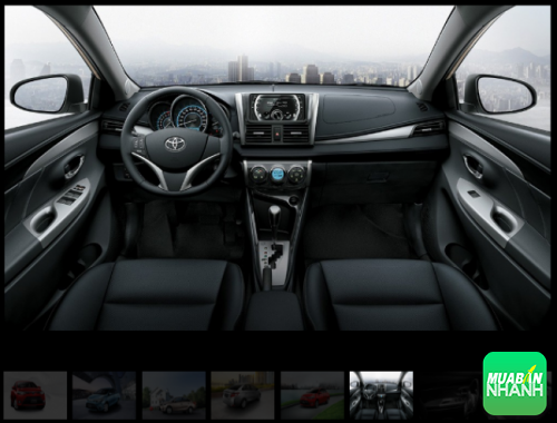 Nội thất Toyota Vios 2016 vượt cấp, sang trọng từng đường nét!
