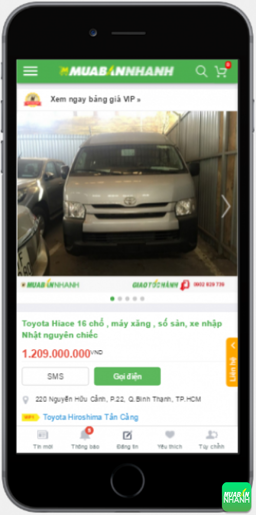Đánh giá Toyota Hiace 2016 từ người dùng trên Mạng xã hội MuaBanNhanh