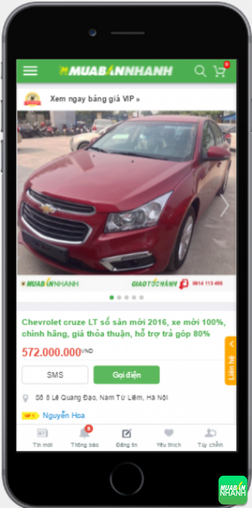 Đánh giá Chevrolet Cruze 2016 từ người dùng trên Mạng xã hội MuaBanNhanh