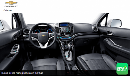 Đánh giá nội thất Chevrolet Orlando 2016: thiết kế cực kỳ hiện đại và sang trọng!